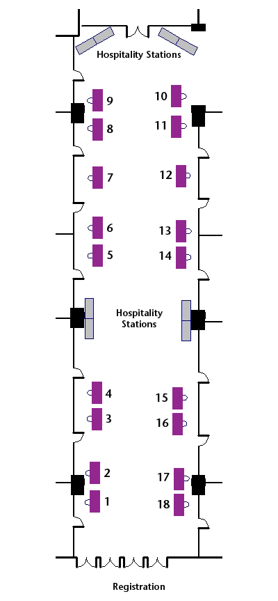 Biennial Conference 2016 Tabletop Map